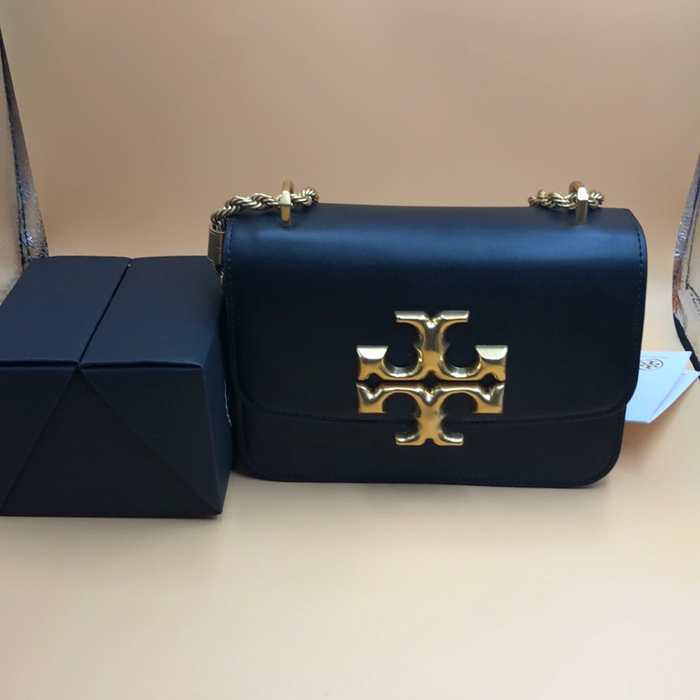 Black tory burch Eleanor small convertible bag